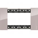 BTICINO - KA4804DM 4 modules Living Now Plate - aura - material: tecno polymer