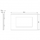 VIMAR - 30654.02 Total Look Cover Frame Linea black 4M (2)