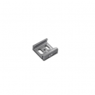 ACA LIGHTING - Wall mounting for three phase track grey 4WSTG
