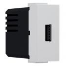 ACA LIGHTING - MODYS USB CHARGER IVORY 1 M. 1xUSB 5VDC 1.2A IP20 10101412822