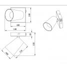 TRIO - SHARP – 817170132 excl. 1x GU10 · max. 10W (6)