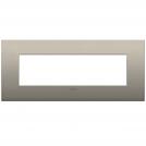 VIMAR - 19657.13 - Classic plate 7M metal matt champagne