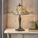 INTERIORS 1900 - table luminaire  DAUPHINE 64055 E27, 2x60W (1)