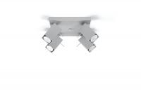 SOLLUX - spot luminaire  Merida 4 grey SL.0458