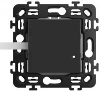 BTICINO - RG4003CW Smart WIRELESS switch with 2 mod. bearing frame color Black Classia Bticino with Netatmo