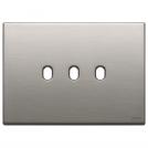 VIMAR - Plate 3Mx3 Vintage brushed nickel - 22673.3.11