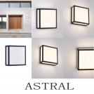 NOVA LUCE - Outdoor wall light  L:22, W:8.7, H:22 cm.   9030630    ASTRAL ⚡ LED 16W ⚡ 948Lm ⚡ 3000K ⚡ 220-240V ⚡ IP65 ✴ Dark Anthracite