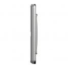 SCHNEIDER ELECTRIC - SDD370805 Sedna Elements - horizontal 5-gang frame - scrached aluminium (2)