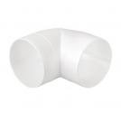 ELMARK -  EL02-459 PVC KNEE 90° FOR ROUND DUCTS D100MM - 500235