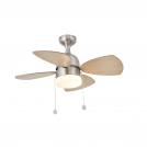 FARO - MEDITERRANEO Matt nickel ceiling fan Ref.33706