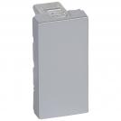 LEGRAND - 79270 Blanking plate Mosaic - 1 module - aluminium