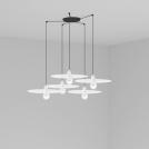 FARO - pendant lamp PLAT 68146-5L  E27 5X 15W LED