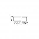 FARO - ELE LED Dark grey wall lamp Ref.74419  IP54 (2)