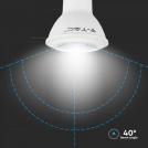 V-TAC - LED Bulb SAMSUNG Chip 5.8W E27 PAR20 Plastic 6500K SKU: 21149 (6)