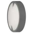 ULTRALUX - LBH1840GR LED ВОДОУСТОЙЧИВА ПЛАФОНИЕРА КРЪГ СИВА 18W 4000K 220-240V AC IP65