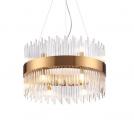ACA LIGHTING - Полилей Ø50cm 12XG9 DYNASTY кристал / злато EG18412P50AB
