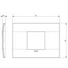 VIMAR - 19652.08 - Arke 2M рамка италиански стандарт Classic Brushed inox (1)