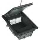 BTICINO - 150702 Underfloor boxes 8/10 modules - inox compartment cover with customizable and ergonomic handle