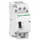 SCHNEIDER ELECTRIC - Модулен контактор Acti 9 iCT 63A 2NO 230…240Vac с ръчно управление 2 мод. A9C21862