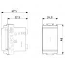 VIMAR - 16101.B - 1P NO 16A push white (1)