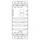VIMAR - A+C USB power unit 12W 2,4A 5V white 30292.ACB (3)