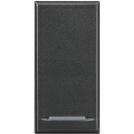 BTICINO - pushbutton 1P 10 AX 250 Vac - axial anthracite