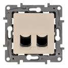 LEGRAND - 764670 Niloe RJ11+RJ45 UTP 5 ivory