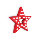 IDEAL LUX - wall luminaire  CIRCUS-2 AP20 ROSSO 221359