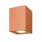 ACA LIGHTING - Луна за външен монтаж, квадрат, влагозащитена MK163130STC IP65 GU10 Цимент Terracotta