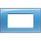 BTICINO - LNA4804AD Square cover plate 4 modules - blue deep 