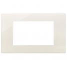 VIMAR - 30654.41 Reflex Cover Frame Linea Gloss Canvas 4M