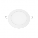 ACA LIGHTING - PLATO1240RW LED SLIM PANEL WHITE ROUND REC. 12W 4000K 1100lm Φ170 230V AC Ra80