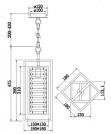 MAYTONI - Пендел TENING MOD060PL-01G E14, 1X60W (3)