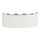 V-TAC - 7W LED Wall Light Sand White IP54 3000K SKU: 218617 VT-848 (1)