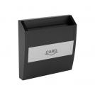 EFAPEL - Face plate for Card System BLACK 90731 TPM LOGUS 90