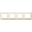 VIMAR - 14669.03 - Plate 8M (2+2+2+2) 71mm beige 