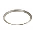 SEARCHLIGHT -  8101-40SS Led Flush Ceiling Light, Dia 40cm, Ss And Acrylic, Ip44   