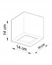 SOLLUX - Wall lamp ceramic LEO 1X60W SL.0871 (3)