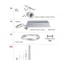 PAULMANN - 94459 CorDuo cable system Cone basic set ✴GU5.3 max. 5x10W ~230/12V✴matt chrome/chrome (6)