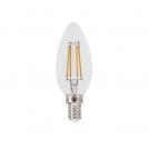 ACA LIGHTING - LED крушка свещ FILAMENT E14 4W 2700K 480lm FLAM4WW