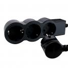 LEGRAND - 694568 Power strip BLACK 3x2P + E with cable 5 meters / 1.5mm2 Standard Legrand (2)