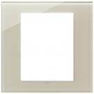 VIMAR - 22668.72 - Plate 8M glass Canvas white