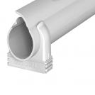 OBO BETTERMAN - Quick pipe ф32мм inner ф16мм 750N outer ф28.6мм class 3341 grey with clips 3 бр/м Quick-pipe 2м O2154544