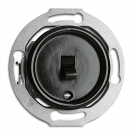 THPG - Rocker switch cross 10A bakelite black 173044