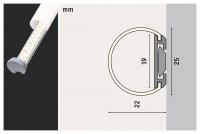 PAULMANN - 70560 LED Strip Profile Tube 2m✴aluminum anodized (5)