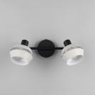 TRIO - Двоен спот бял с черна основа, метален ISLA R86362076 2x E14 10W (3)