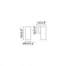 FARO - wall lamp STAN 43759 GU10, 8W (1)