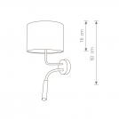NOWODVORSKI - wall luminaire HOTEL PLUS 9073 (1)