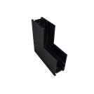 ELMARK - Internal angle mono phase track surface mounting black 93MA004
