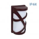 VIVALUX - Waterproof wall lighting fixture MAUI 1 x E27 BW IP44 VIV004380